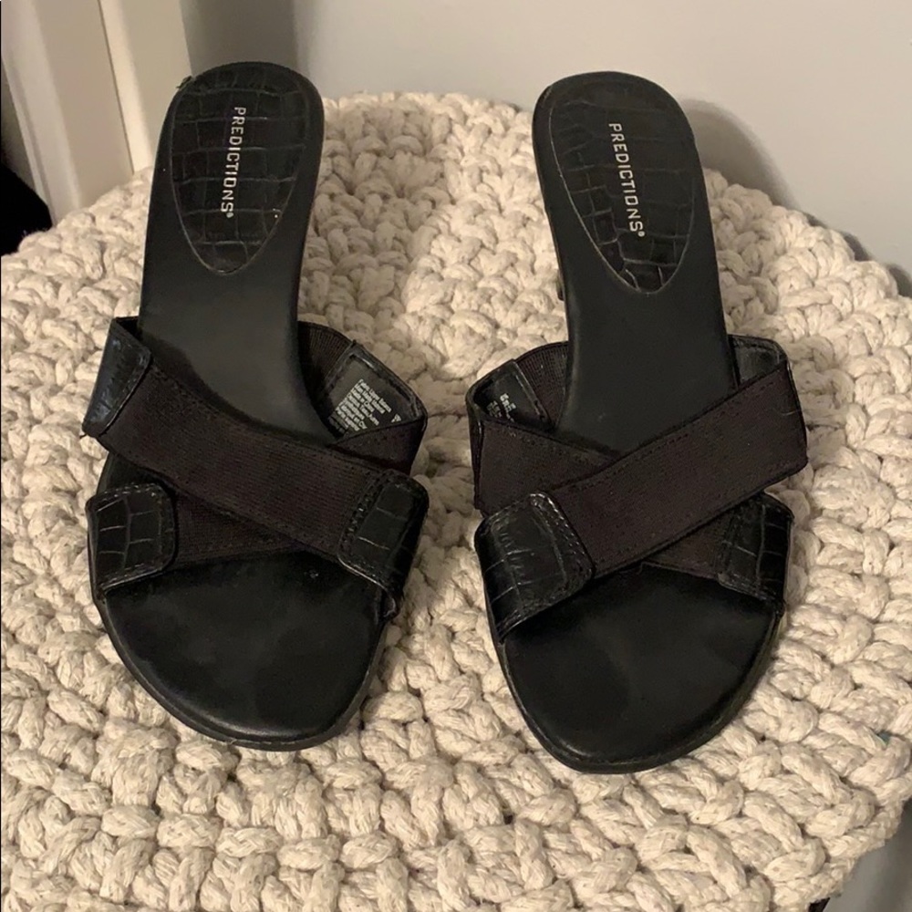 Black sandals
